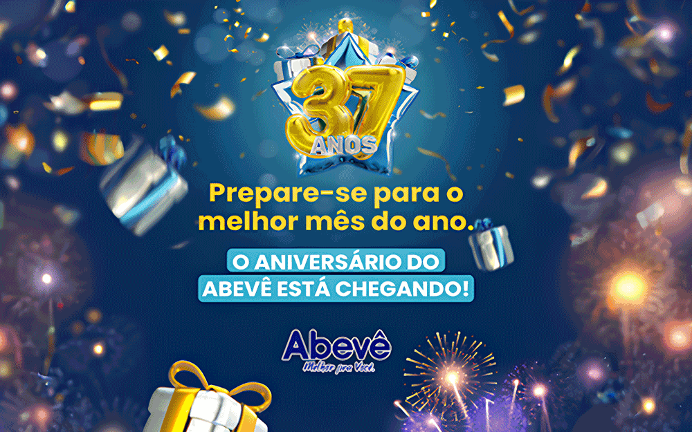 Abevê celebra 37 anos com festival de ofertas